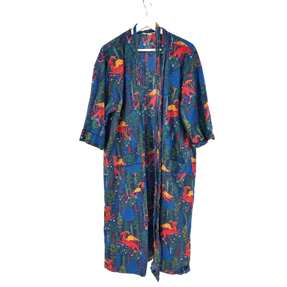 Print Fresh Jersey Devil Robe Womens One Size Mythical Creature Dragons Novelty